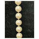 Set of Elegant Necklace Strands: Pearl Tone, Pastel, and Yellow-Toned - display not inc