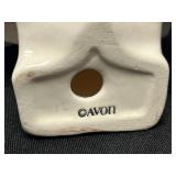 Set of Avon 1980s Ceramic Bunny Figurines and Decor Pieces