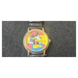 Collection of Vintage Disney Character Quartz Watches - untested