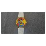 Collection of Vintage Disney Character Quartz Watches - untested