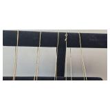 Collection of Gold-Tone Finish Necklaces with Various Pendants - display not inc