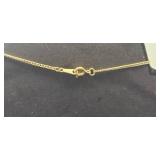 Collection of Gold-Tone Finish Necklaces with Various Pendants - display not inc