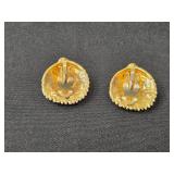 Set of 4 Pairs of Vintage Clip-On Earrings Assortment