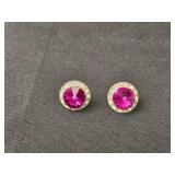 Collection of 5 Pairs of Vintage Clip-On and Stud Earrings