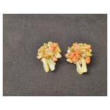 Collection of 5 Pairs of Vintage Clip-On and Stud Earrings