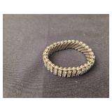 Set of 3 Assorted Bracelets with Stone and Metal Designs