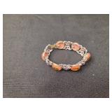 Set of 3 Assorted Bracelets with Stone and Metal Designs