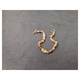 Set of 3 Assorted Bracelets with Stone and Metal Designs