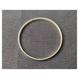 Vintage Jewelry Set with Turquoise Like Necklace, Silver Bracelet, Locket, and Pin - display not inc