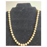Vintage Marvella Faux Pearl Necklace - display not inc