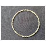 Set of Assorted Bangle Bracelets in Various Styles and Materials - display not inc