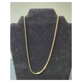 Set of 3 Fashion Bracelets and 1 Gold-Tone Chain Necklace