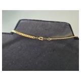 Set of 3 Fashion Bracelets and 1 Gold-Tone Chain Necklace