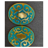 Set of 4 Vintage Clip-On Earrings - Mixed Designs