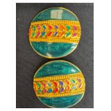 Set of 4 Vintage Clip-On Earrings - Mixed Designs