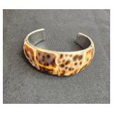 Set of 3 Assorted Fashion Bracelets: Beaded, Resin Bangle, and Chunky Glass