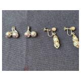 Assorted Vintage Clip-On Earrings Collection