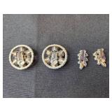 Vintage Clip-On Earrings Collection - Assorted Designs