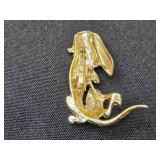 Collection of Vintage Enamel and Rhinestone Brooches