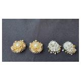 Collection of Vintage Clip-On Earrings
