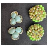 Vintage Clip-On Earrings Collection