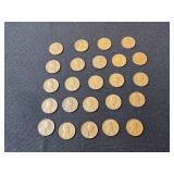 Collection of Lincoln Wheat Pennies (1942-1960)