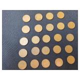 Collection of Lincoln Wheat Pennies (1942-1960)