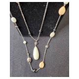 WHBM Multi-Layer Beaded Necklace - display not inc