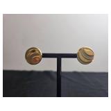 Simply Whispers Earrings and Black Beaded Necklace Set - display not inc