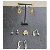 Collection of Designer Earrings - display not inc