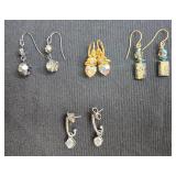 Collection of Designer Earrings - display not inc