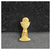 Assorted Chains and Commemorative Pin from Hong Kong