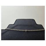 Sterling Silver Heart Necklace with Matching Pendant from Sweden