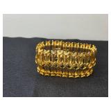 Elegant Faux Pearl Necklace and Gold-Toned Bracelet Set - display not inc