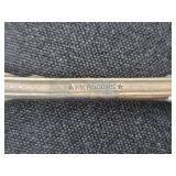 Set of Vintage Silver-Plated Serving Spoons by Various Makers