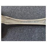 Set of Vintage Silver-Plated Serving Spoons by Various Makers