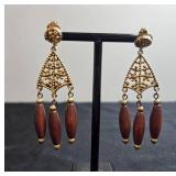 Collection of Beaded Necklaces and Celebrity Earrings - displays not inc