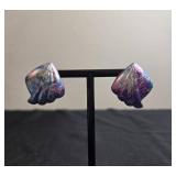 Faux Pearl and Gold-Tone Necklace with Napier Earrings