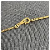 Set of Two Avon Gold-Tone Fashion Necklaces