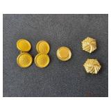 Collection of Cufflinks with Various Designs