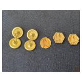 Collection of Cufflinks with Various Designs