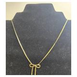 Goldtone Jewelry Set with Avon Necklace and Holiday Brooch Collection