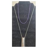 Collection of Multi-Metal and Colored Chain Necklaces - display not inc