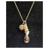 Heidi Daus Rose Ring (SZ 8.5/9) & Assorted Jewelry Set with Necklaces, Bracelets, Earrings, and Brooch