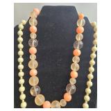 Set of Multi-Colored Vintage Necklaces