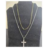 Set of Jewelry and Collectibles Including Necklaces, Earrings, and Collector Pins - Display not Inc