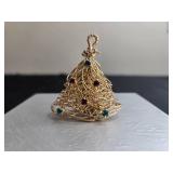 Set of Jewelry and Collectibles Including Necklaces, Earrings, and Collector Pins - Display not Inc