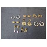 Collection of Assorted Avon Clip-On Earrings