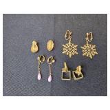Collection of Assorted Avon Clip-On Earrings