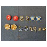 Collection of Avon Vintage Clip-On Earrings - Inc VTG Avon